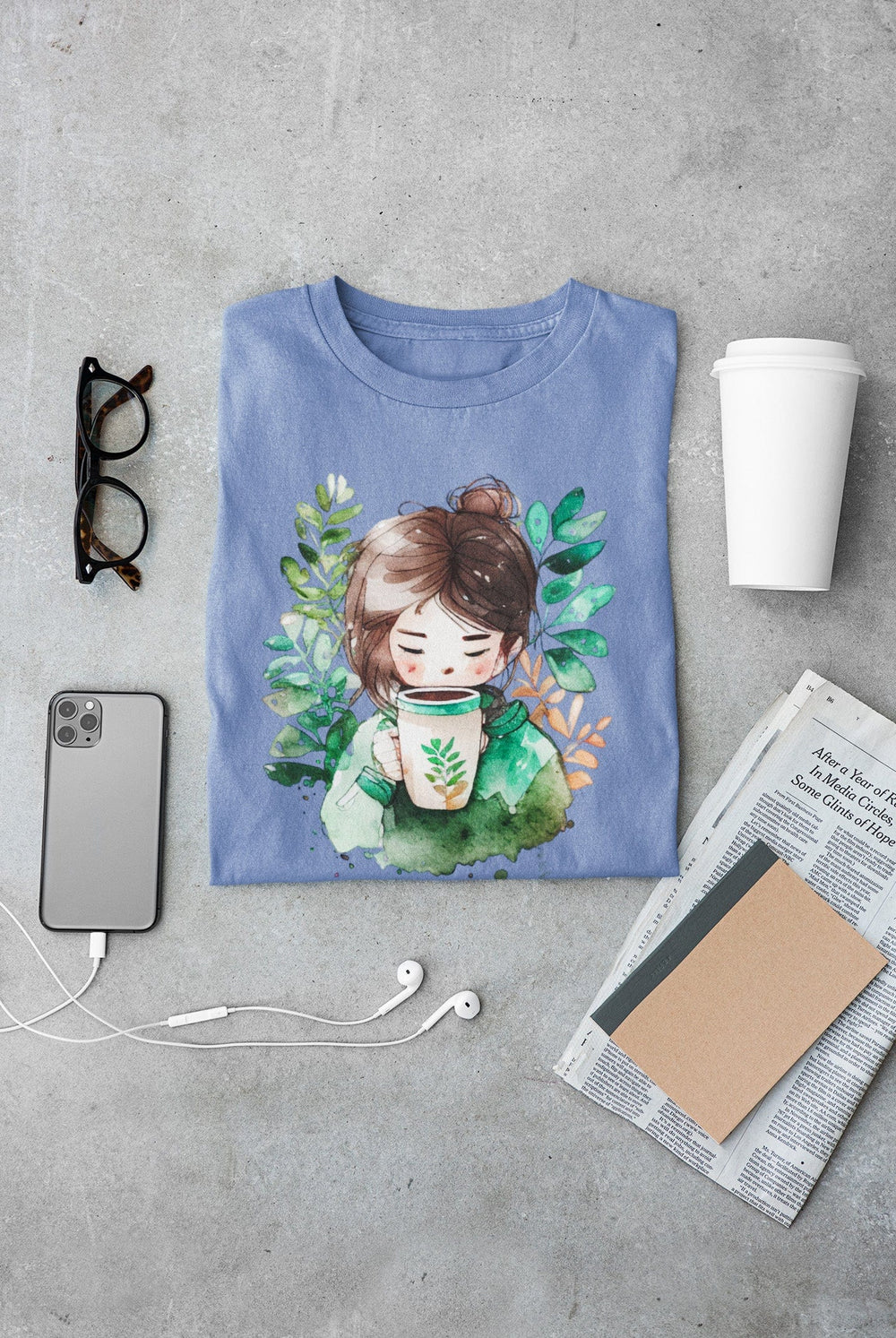 Plants and Coffee (T-Shirt)